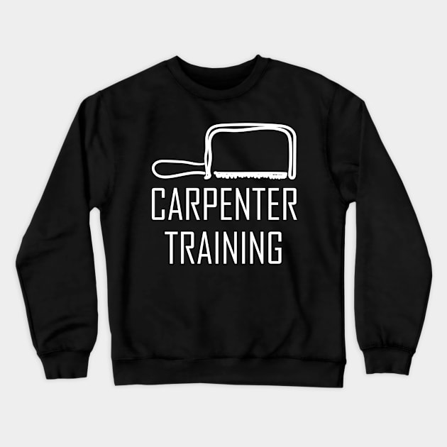 Carpenter carpenter carpenters craftsman saws Crewneck Sweatshirt by Johnny_Sk3tch